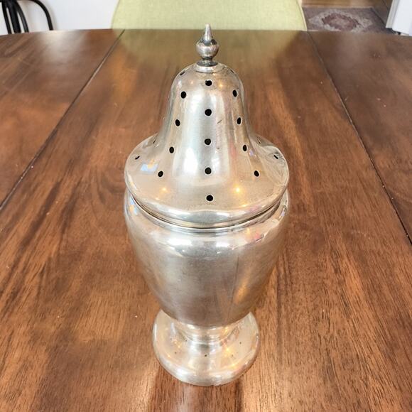 P.H. Locklin & Sons Sterling Silver Sugar Shaker Muffineer Traditional Antique - Picture 4 of 13